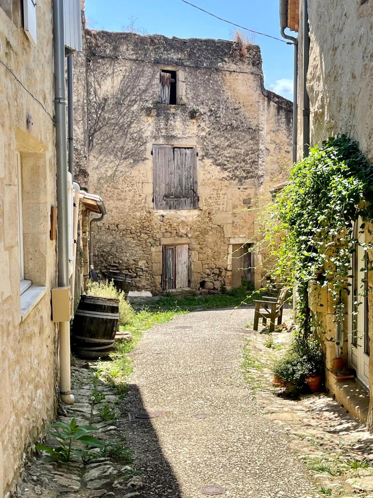 House In A Medieval Village Saint-Macaire エクステリア 写真